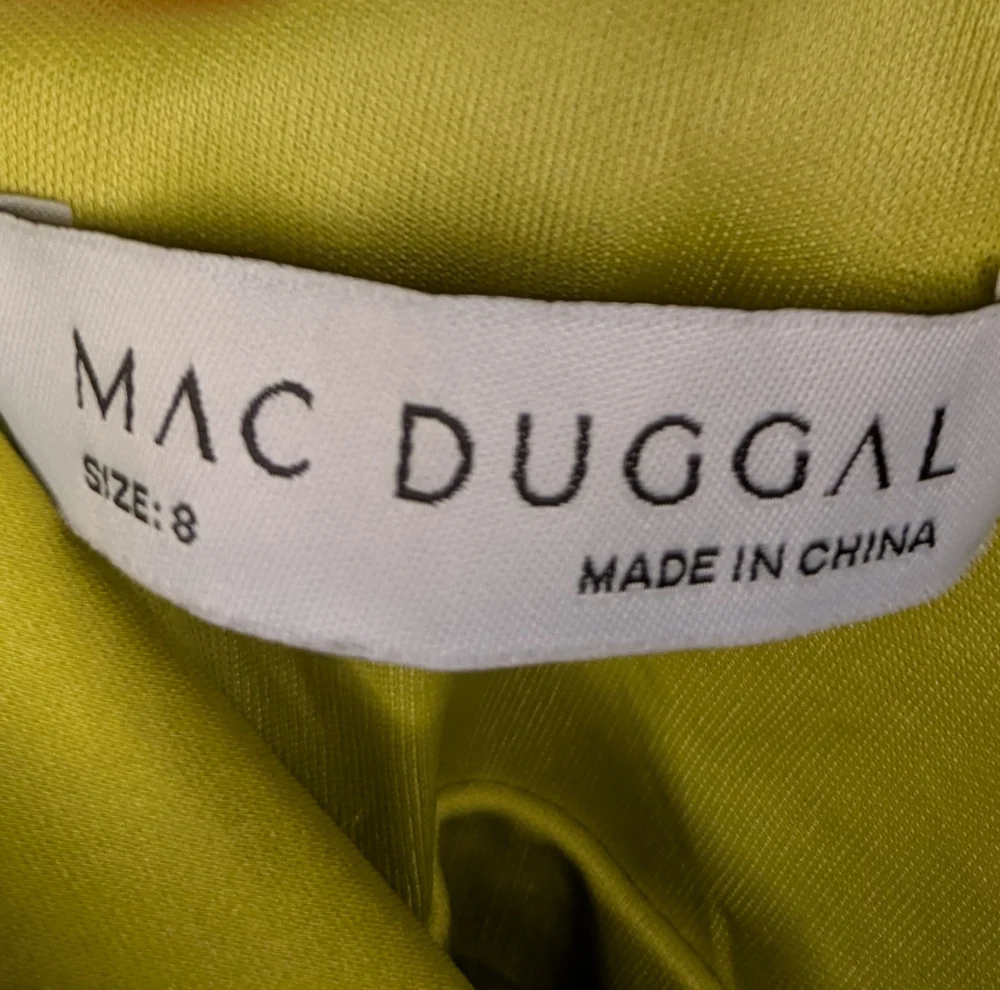 MACDUGGAL WRAP DRAPED GOWN SIZE 8 - Picture 11 of 11